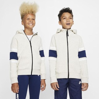 Hanorace Nike Air Full-Zip Baieti Albastri Albi | HYRZ-07184